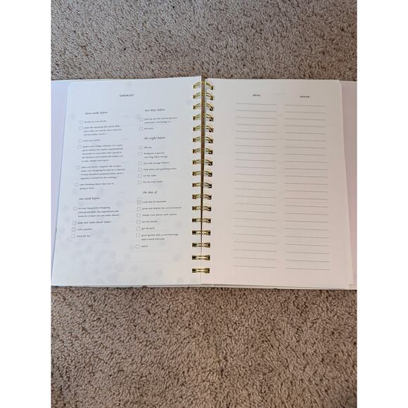 NEW Kate Spade Party Planner Cheers Book - Picture 5 of 5